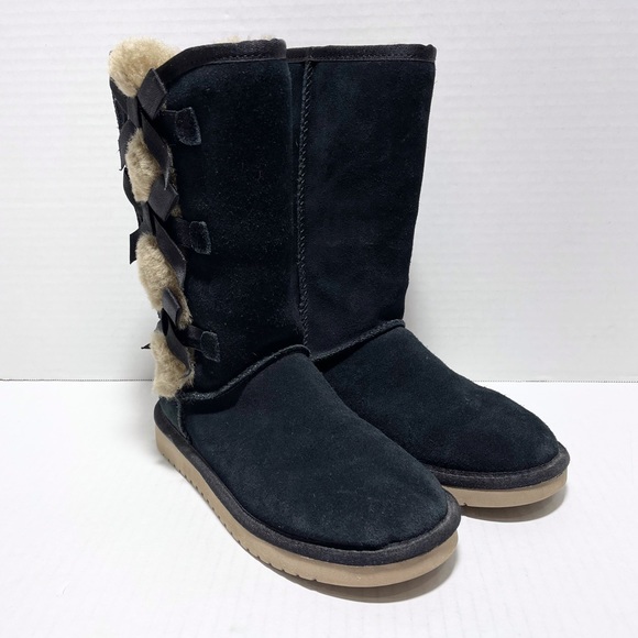 Koolaburra by UGG 1015875 Victoria Tall Suede Mid-Calf Boots - Picture 5 of 15